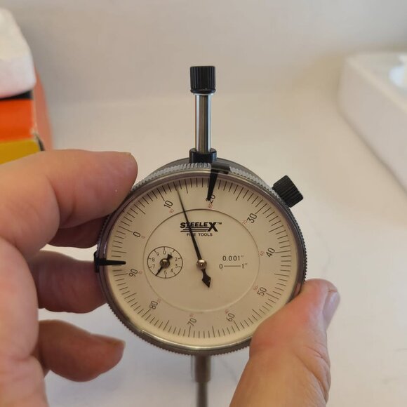 Steelex Dial Indicator .001", 0-1" Model D1057 - Picture 6 of 6